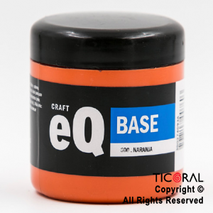 BASE ACRILICA EQ 600 NARANJA 200 CC X 3 UNIDADES